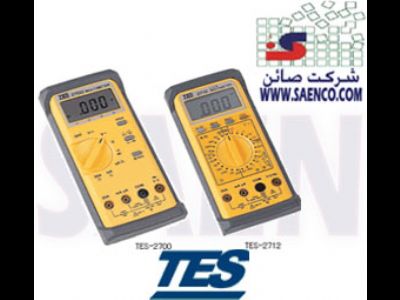 مولتی متر,مولتیمتر,آوومتر, مولتی متر دیجیتال, اهم متر, مدل  TES-2700 ,ساخت کمپانی TES تایوان